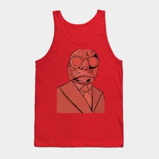 Invisible Man Portrait Tank Top